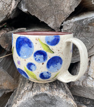 Load image into Gallery viewer, Purple Flower Blueberry Mug
